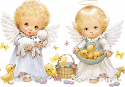 Cute Easter Angels Clipart | Gallery Yopriceville - High-Quality ...