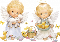 Cute Easter Angels Clipart by joeatta78 on DeviantArt
