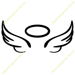 40 best Angel With Halo Tattoo Outline images on Pinterest | Tattoo ...