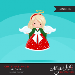 Christmas Angel Clipart Blonde | Mujka Clipart, Printable ...