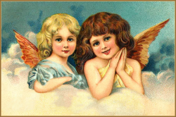 Two Victorian Angels