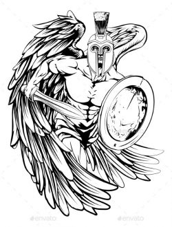 Angel Mascot | Warrior angel, Helmets and Angel