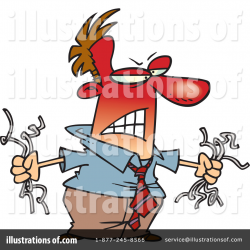 Anger Clipart #5681 - Illustration by toonaday