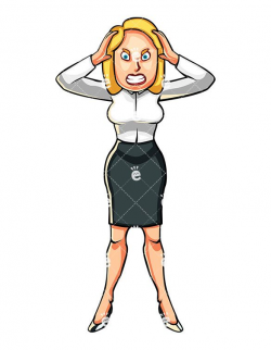 Business Woman About To Blow Up From Anger - FriendlyStock.com ...