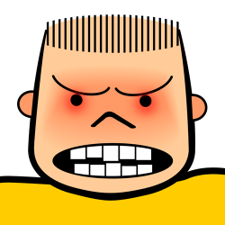 Anger clipart harsh - Pencil and in color anger clipart harsh