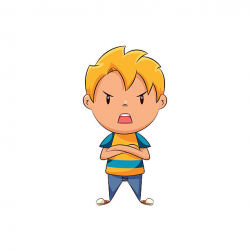 Anger Clipart Angry Kid