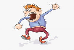Screaming Anger Cartoon Clip - Mad And Angry Synonyms ...