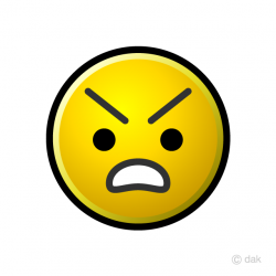 Angry Emoji Clipart Free Picture｜Illustoon