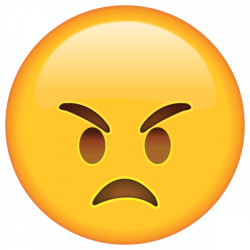 Angry Emoji - Give someone a warning that they're making you mad ...