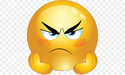 Emoticon Anger Emoji Smiley Clip art - Grumpy Face Cliparts png ...