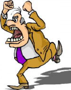Frustrated father clipart
