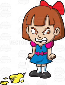 28+ Collection of Girl Mad Clipart | High quality, free cliparts ...
