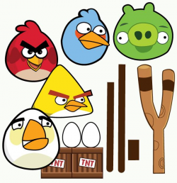 Angry Birds printable Collection – Wants and Wishes
