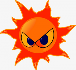 Angry Sun, Pissed Off, Sun, Free Pull PNG Image and Clipart for Free ...