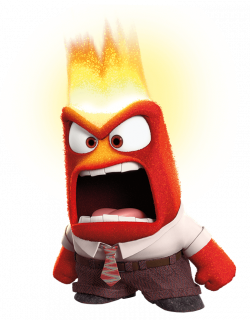 Anger Inside Out Transparent PNG Clip Art Image | Gallery ...