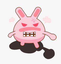 Angry Rabbit, Anger, Rabbit, Black PNG Image and Clipart for Free ...