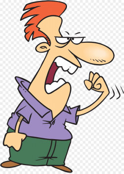 Healthy Anger Screaming Clip art - angry png download - 1058*1472 ...