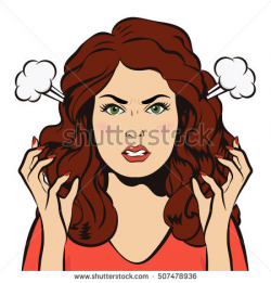 Mood clipart anger - Pencil and in color mood clipart anger