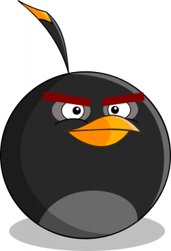 Bomb (Angry Birds) by JENNYSHEVchENKO on DeviantArt