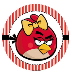 Tag ou toppers para docinho cupcake Angry Birds | Angry Birds ...