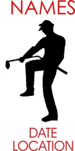 angry + golfer + clip art silhouette - Google Search | psych ...