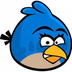 Angry-bird turns to HAPPY BIRD! From Red to Blue by MargozMidnight ...