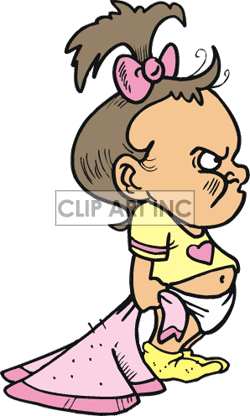 Angry Baby Clipart