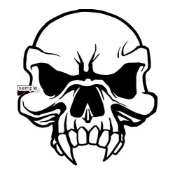 28+ Collection of Skull With Fangs Clipart | High quality, free ...