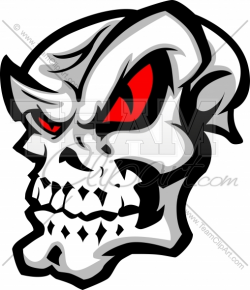 Skull clipart cool cartoon - Pencil and in color skull clipart cool ...