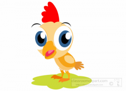 Animal Clipart - Bird Clipart - cute-cartoon-little-chicken-bird ...