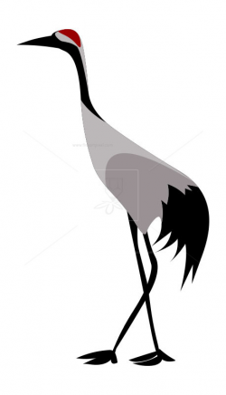 Crane bird- clip art | Free vectors, illustrations, graphics, clipart ...