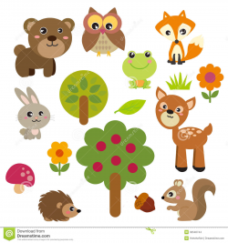 Cute Forest Animal Clipart