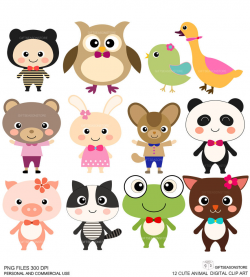 Cute Animal Clipart