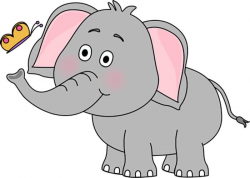 Elephant Clipart craft projects, Animals Clipart - Clipartoons