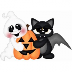 163 best Halloween Clip Art images on Pinterest | Silhouette design ...