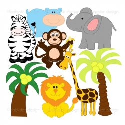Free Free Jungle Animal Clipart, Download Free Clip Art ...