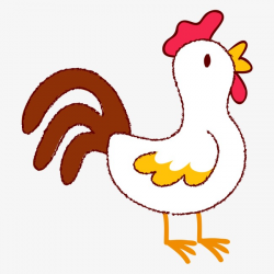 Cartoon Rooster, Cock Crow, Cartoon Animals, Animal PNG Image and ...