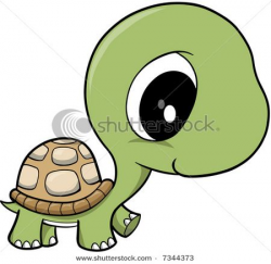 Cartoon Turtle | stock-vector-baby-turtle-vector-illustration ...