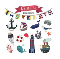 Nautical Clipart - Beach Clipart, Summer Clipart, Nautical Clip Art ...