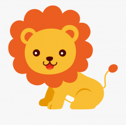 Free Png Zoo Animals Pin Baby Animal Clipart - Cute Lion ...