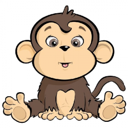 monkey sitting in a bucket cartoon | Cartoon Monkeys Grandsoncoming ...