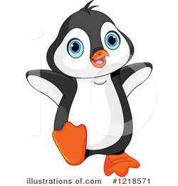Penguin Clipart #1218571 - Illustration by Pushkin