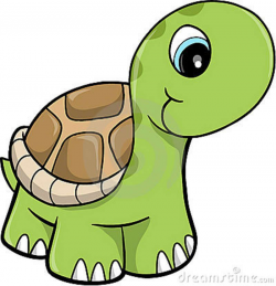 Free Cute Clip Art | Cute Safari Turtle Vector Illustration Royalty ...