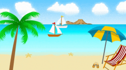 animated cartoon beach scene GIFs | Find, Make & Share Gfycat GIFs