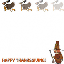 Free Thanksgiving Borders - Happy Thanksgiving Border Clip Art