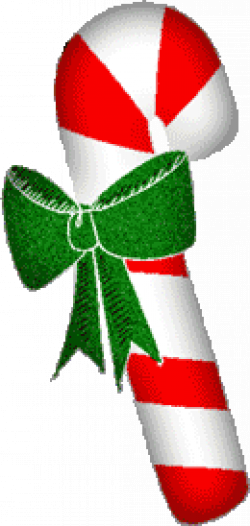 Free Candy Cane Clipart - Animated Candy Canes - Christmas Clipart