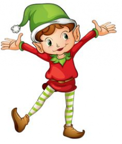 Illustration Of A Christmas Elf Royalty Free Cliparts, Vectors, And ...