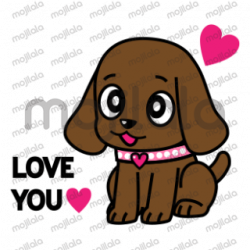 Miss Muddy Puppy Animated sticker package created by John Pedicini ...