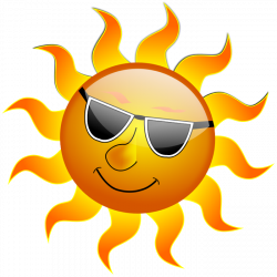 Sun Clipart - Graphics of Suns & Sunny Weather