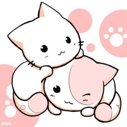 Clipart Cute Stuff Cute Pink Kitties - Cute Background